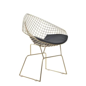 Krzeslo Industrial Metalowy 83X64X82 Cm