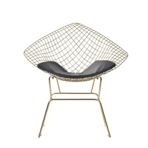 Krzeslo Industrial Metalowy 83X64X82 Cm