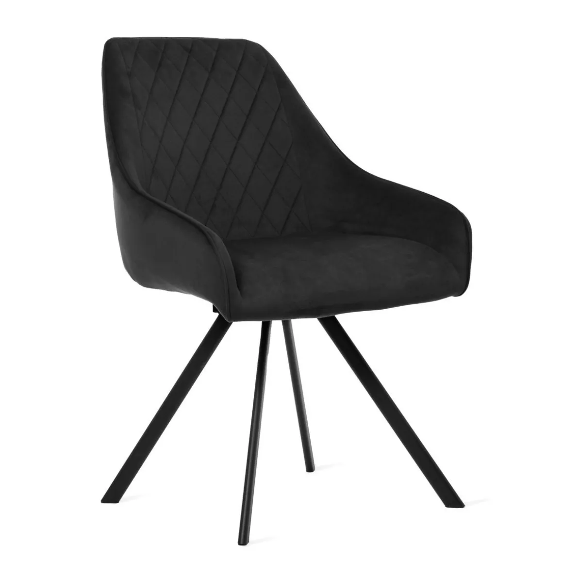 krzeslo_laurent_obrotowe__1-3.webp Krzeslo Laurent Obrotowe Welurowe Szare 54X55X85 Cm, Sh: 50Cm