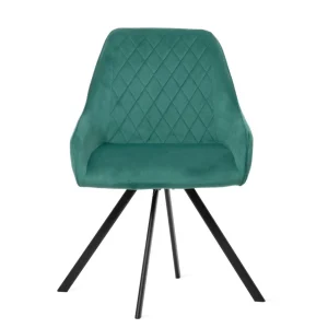 Krzeslo Laurent Obrotowe Czarne 54X55X85 Cm, Sh: 50Cm