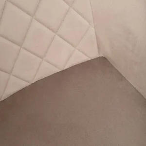 Krzeslo Laurent Obrotowe Welurowe Czarne 54X55X85 Cm, Sh: 50Cm