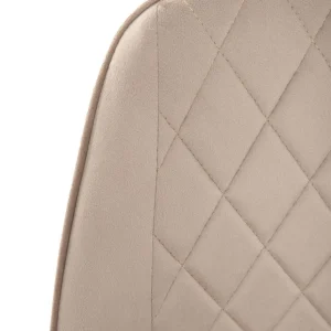 Krzeslo Laurent Obrotowe Welurowe Czarne 54X55X85 Cm, Sh: 50Cm