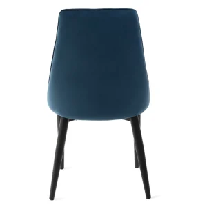 Krzeslo Louis Ribbon Welurowe E 44X59X88 Cm