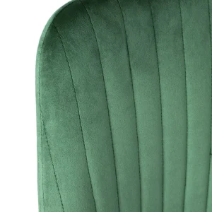 Krzeslo Louis Welurowe Zielone 44X59X88 Cm