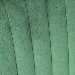 Krzeslo Louis Welurowe Zielone 44X59X88 Cm