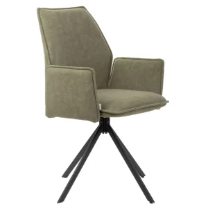 Krzeslo Lugro Obrotowe Zielone 56X60X82 Cm