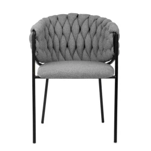 Krzeslo Merle Ciemnoszare 57X59X78 Cm