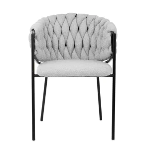 Krzeslo Merle Szare 57X59X78 Cm