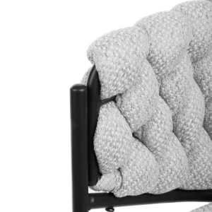 Krzeslo Merle Szare 57X59X78 Cm