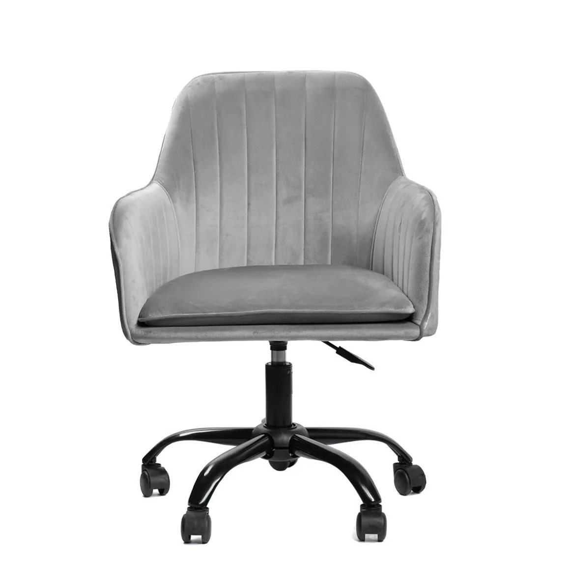 krzeslo_obrotowe_szare_we_3.webp Krzeslo Obrotowe Szare Welurowe Teill 55X54,5X80-90Cm