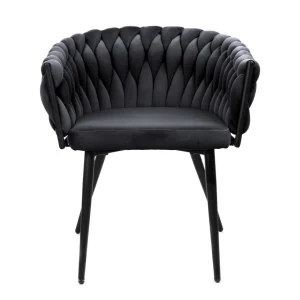 Krzeslo Prinssi New Czarne 60X60X79 Cm