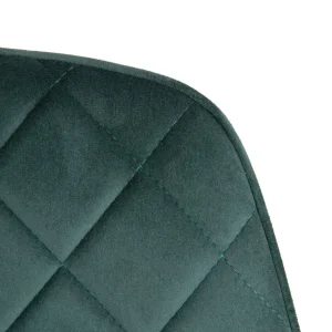 Krzeslo Shelton Welurowe Zielone 56X60X84Cm