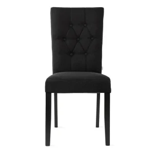 Krzeslo Skania Czarne Lite Drewno