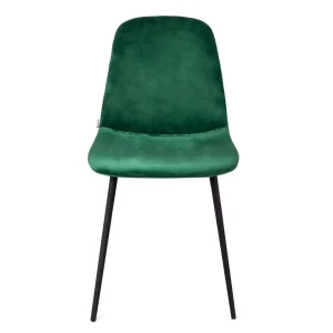 Krzeslo Slank Welurowe Zielone 44X52X85Cm