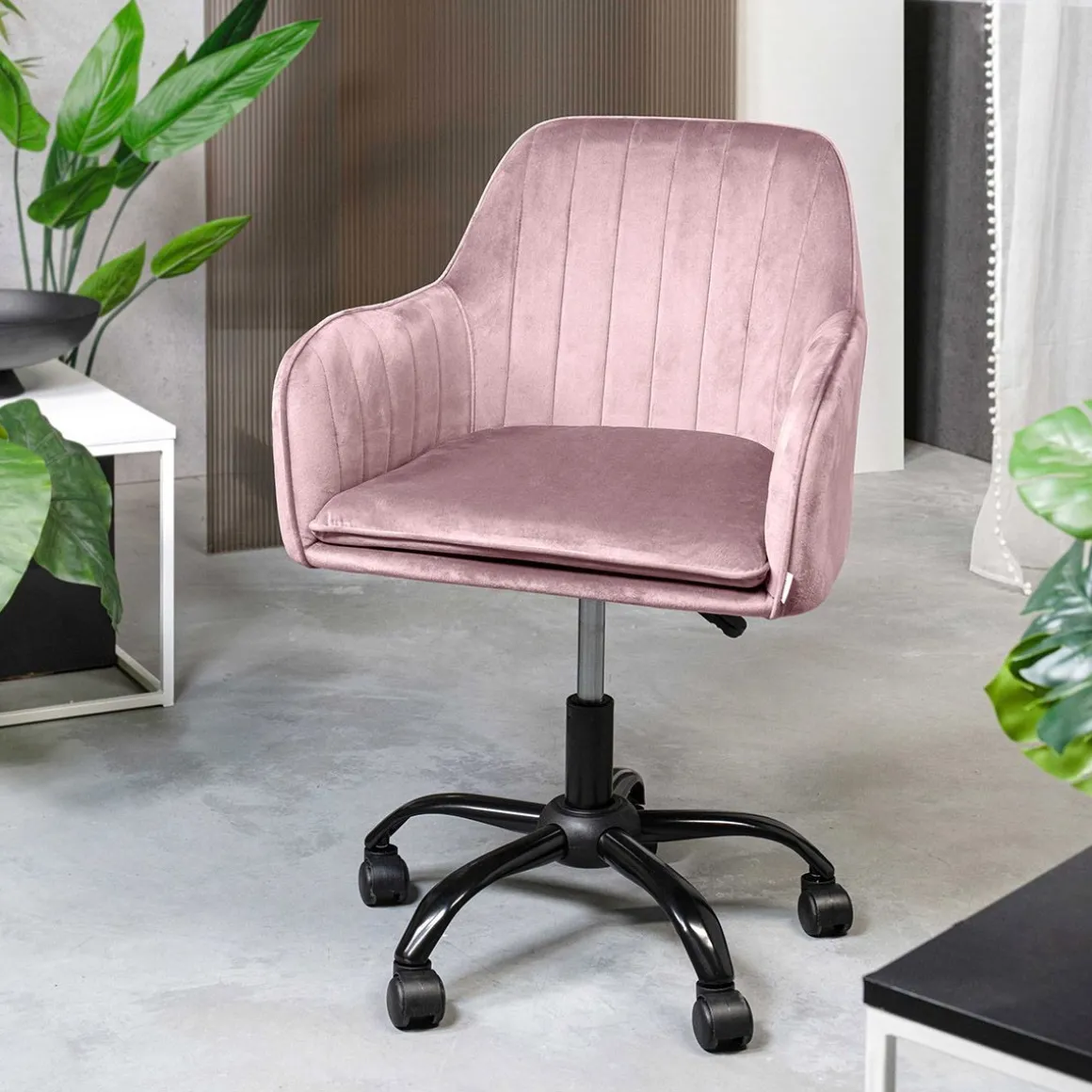 krzeslo_teill_welurowe_ob_0-1.webp Krzeslo Teill Welurowe Obrotowe Rozowe 55,5X54,5X80-90Cm