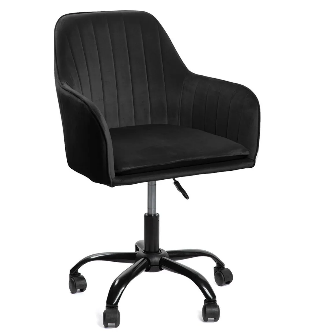 krzeslo_teill_welurowe_ob_0-2.webp Krzeslo Teill Welurowe Obrotowe Czarne 55,5X54,5X80-90Cm