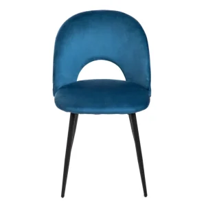 Krzeslo Tercio Welurowe Granatowe 47X55X77Cm