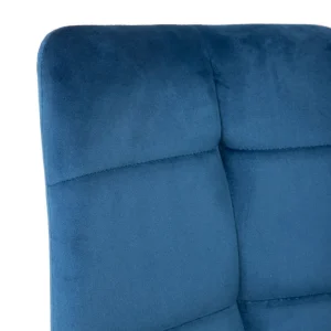 Krzeslo Triss Welurowe Granatowe 44X57X88 Cm