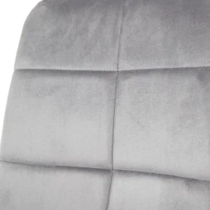 Krzeslo Triss Welurowe Szare 44X57X88 Cm