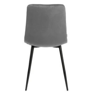Krzeslo Witus W Tkaninie Szare 44X57X88 Cm