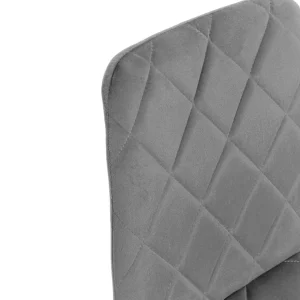 Krzeslo Witus W Tkaninie Szare 44X57X88 Cm