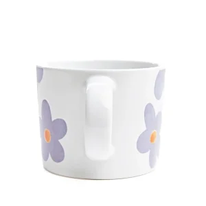 Kubek Gradas W Duze Fioletowe Kwiaty 0,3 L