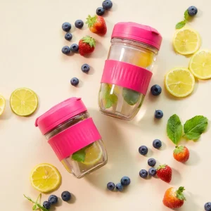 Kubek Ideus Summer Szklany 0,5 L