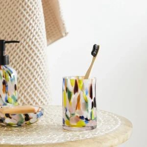 Kubek Lazienkowy Rhory W Kolorowe Wzory 7,5X7,5X10,5 Cm