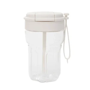 Kubek Nardo Plastikowy Ryflowany Bezowy 400 Ml