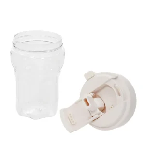 Kubek Nardo Plastikowy Ryflowany Bezowy 400 Ml