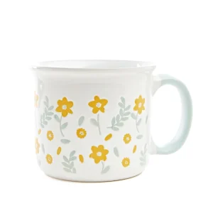 Kubek Tulina W Zolte Kwiaty 0,45 L