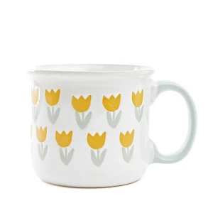 Kubek Tulina W Zolte Tulipany 0,45 L