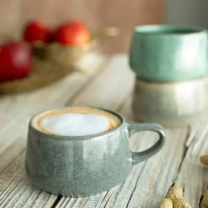 Kubek Ygne Glaze Szary 0,35 L