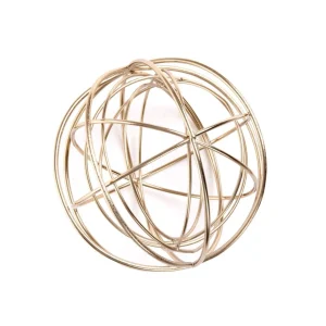 Kula Dekoracyjna Girona Zlota 17X17 Cm