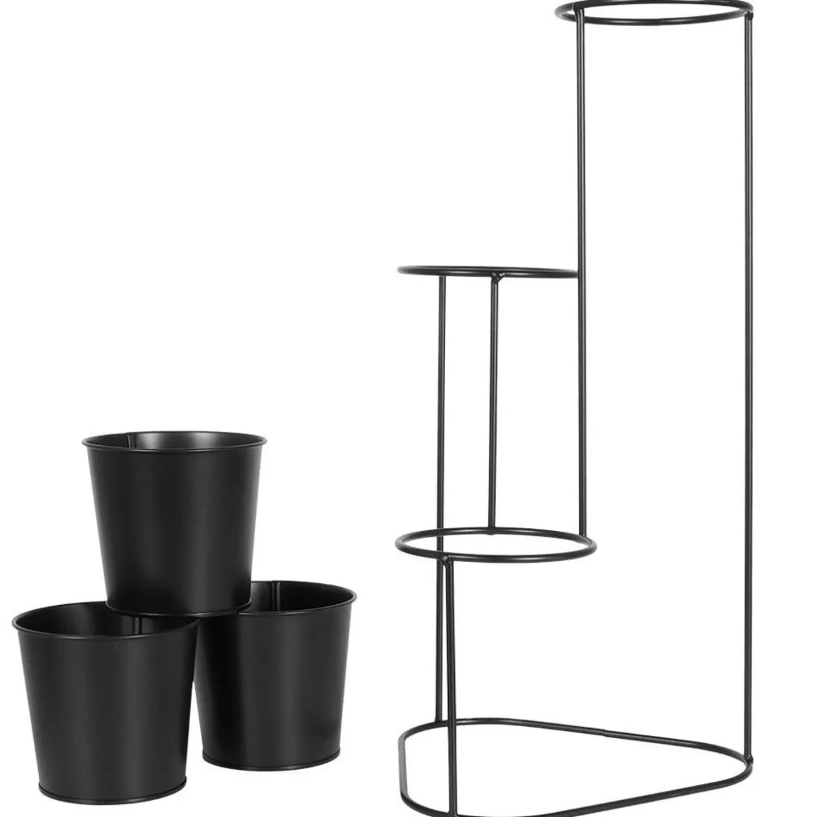 kwietnik_loft_poziomowy_x_2.webp Kwietnik Loft 3-Poziomowy 21,5X22,5X45,5 Cm