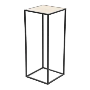 Kwietnik Roh Metalowy Czarny 31X31X75 Cm