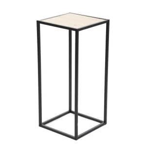 Kwietnik Roh Metalowy Czarny 27X27X60 Cm