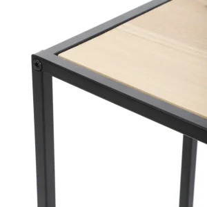 Kwietnik Roh Metalowy Czarny 23X23X45 Cm