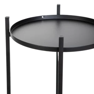 Kwietnik Roh Trzypoziomowy Czarny 25X94 Cm