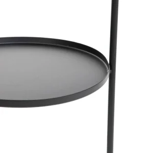 Kwietnik Roh Trzypoziomowy Czarny 25X44,5/74 Cm