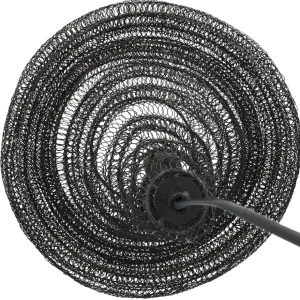 Lampa Ali Sufitowa Czarna 82 Cm