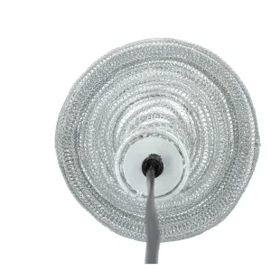 Lampa Ali Sufitowa Srebrna 82 Cm