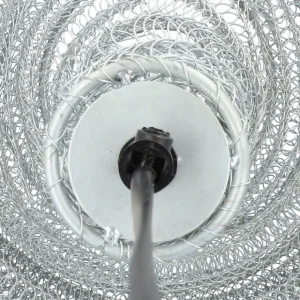 Lampa Ali Sufitowa Srebrna 82 Cm