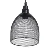 Lampa Atros Wiszaca Czarna 21X16 Cm