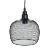 Lampa Atros Wiszaca Czarna 19X18 Cm