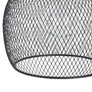 Lampa Atros Wiszaca Czarna 19X18 Cm