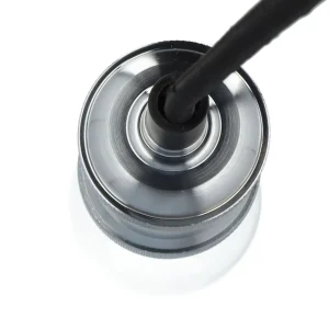 Lampa Jesper Sufitowa Ze Srebrym Elementem 7 Cm