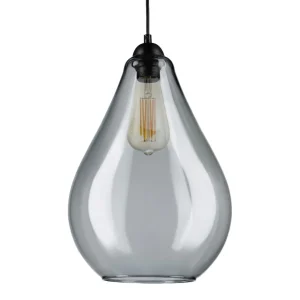 Lampa Miste Wiszaca Grafitowa 24X24X180 Cm