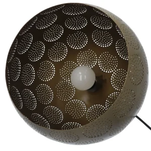 Lampa Sena Sufitowa Zlota 30 Cm
