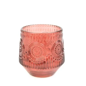 Lampion Barrel Brazowy 8X8X8 Cm